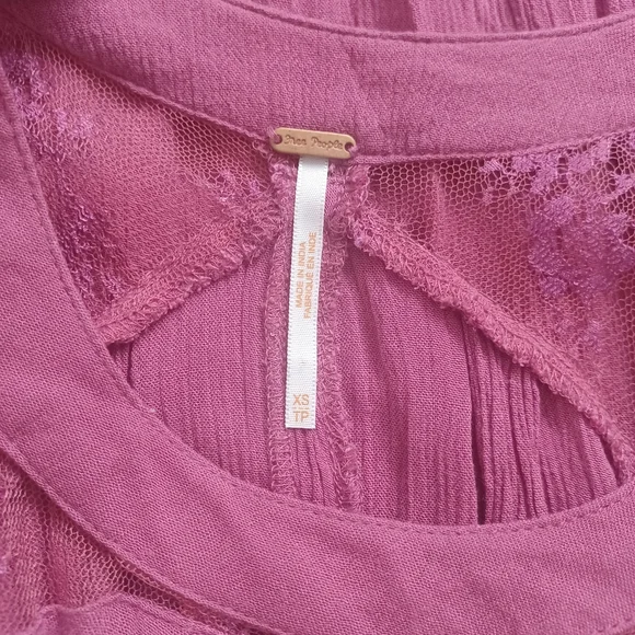 ◇ Free People Beachy and Peachy Mini Dress / Tunic Top - Picture 5 of 9